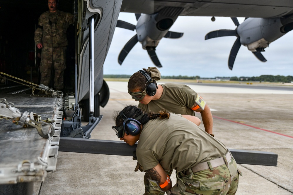 143d Airlift Wing Performs Large Scale Readiness Exercise