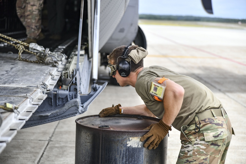 143d Airlift Wing Performs Large Scale Readiness Exercise