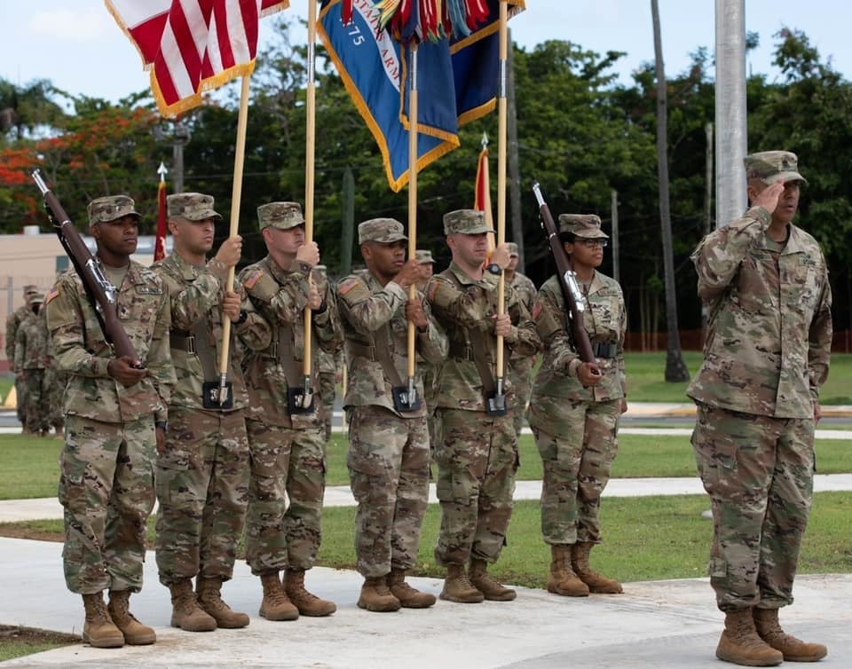 U.S. Army Reserve-Puerto Rico, Change of Responsibility