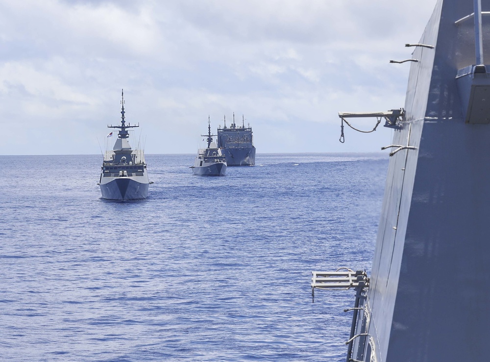 USS Benfold Participates in Pacific Griffin 2021