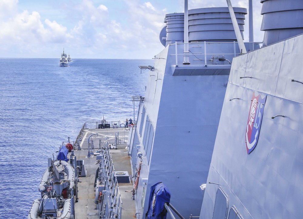 USS Benfold Participates in Pacific Griffin 2021