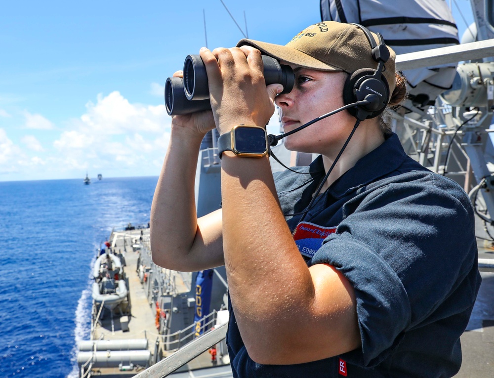 USS Benfold Participates in Pacific Griffin 2021
