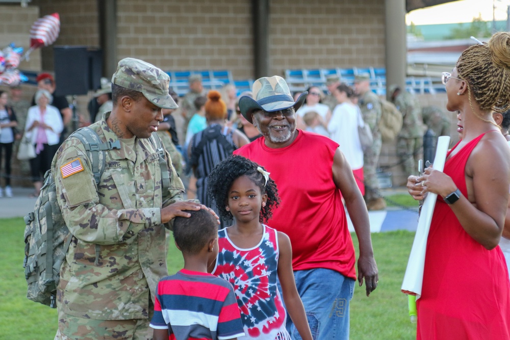 3rd Infantry Division Soldiers redeploy from Korea