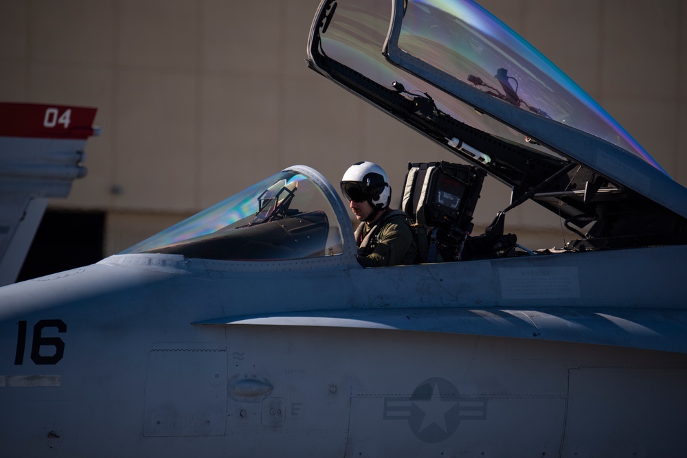 VMFA 232 lands on Andersen