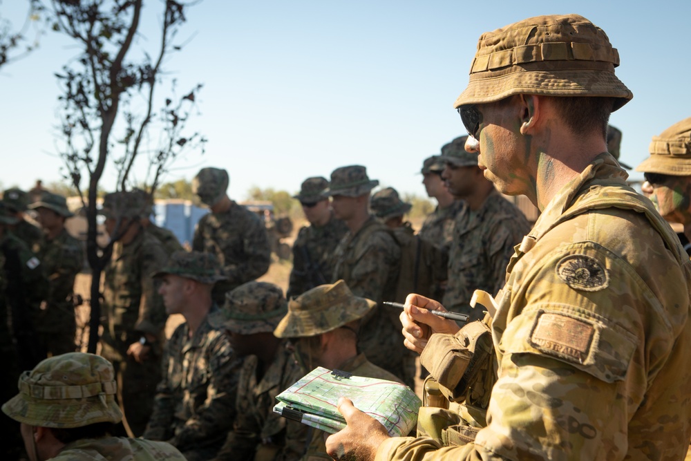 Exercise Southern Jackaroo: culminating event rehearsal of concept