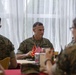 Leadership from 3rd MLG visits Combat Logistics Company 36