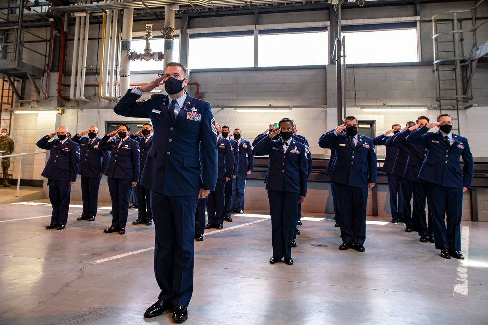 423rd CS Change of Command