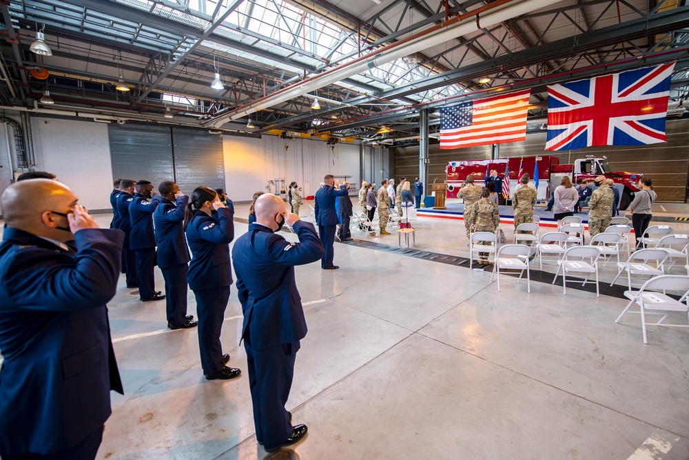 423rd CS Change of Command