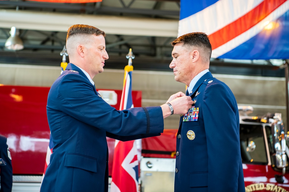 423rd MDS Change of Command