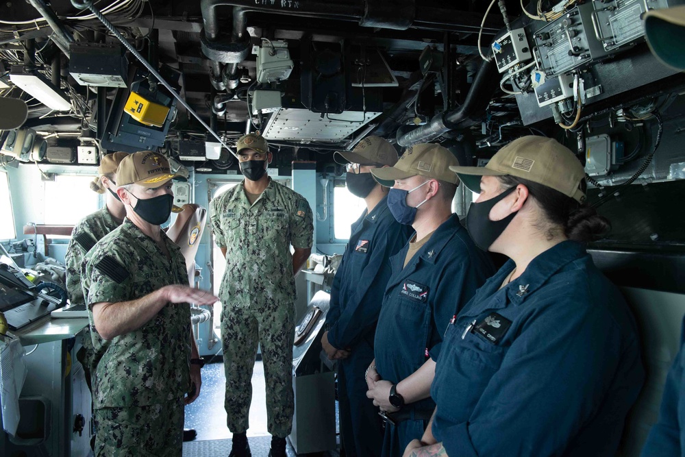 Rear Adm. Visits Monterey