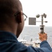 Sailor Collects Weather Data