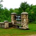 Old stone gates on Fort McCoy's South Post made by Works Progress Administration