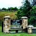 Old stone gates on Fort McCoy's South Post made by Works Progress Administration