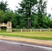 Old stone gates on Fort McCoy's South Post made by Works Progress Administration