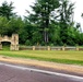 Old stone gates on Fort McCoy's South Post made by Works Progress Administration