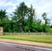 Old stone gates on Fort McCoy's South Post made by Works Progress Administration