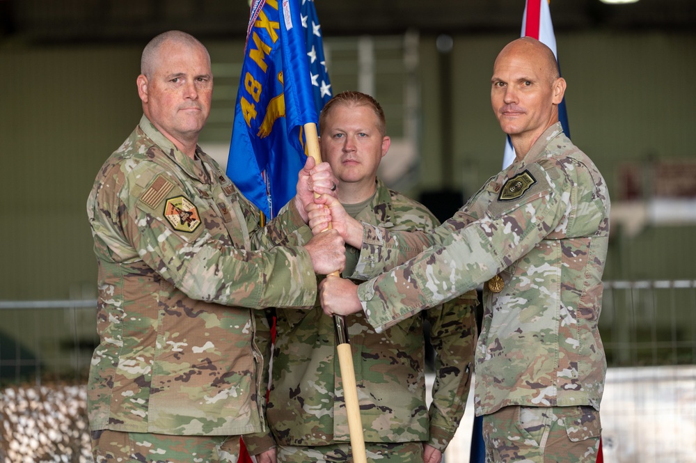 48th Equipment Maintenance Squadron Change of Command Ceremony