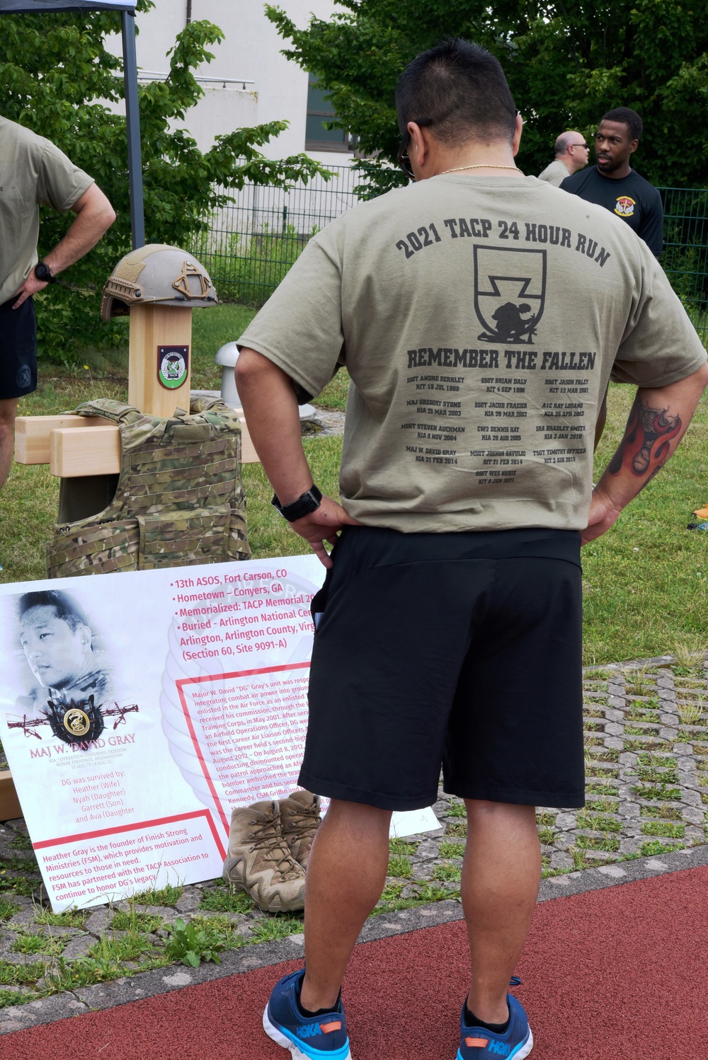 TACP community pays tribute to fallen comrades