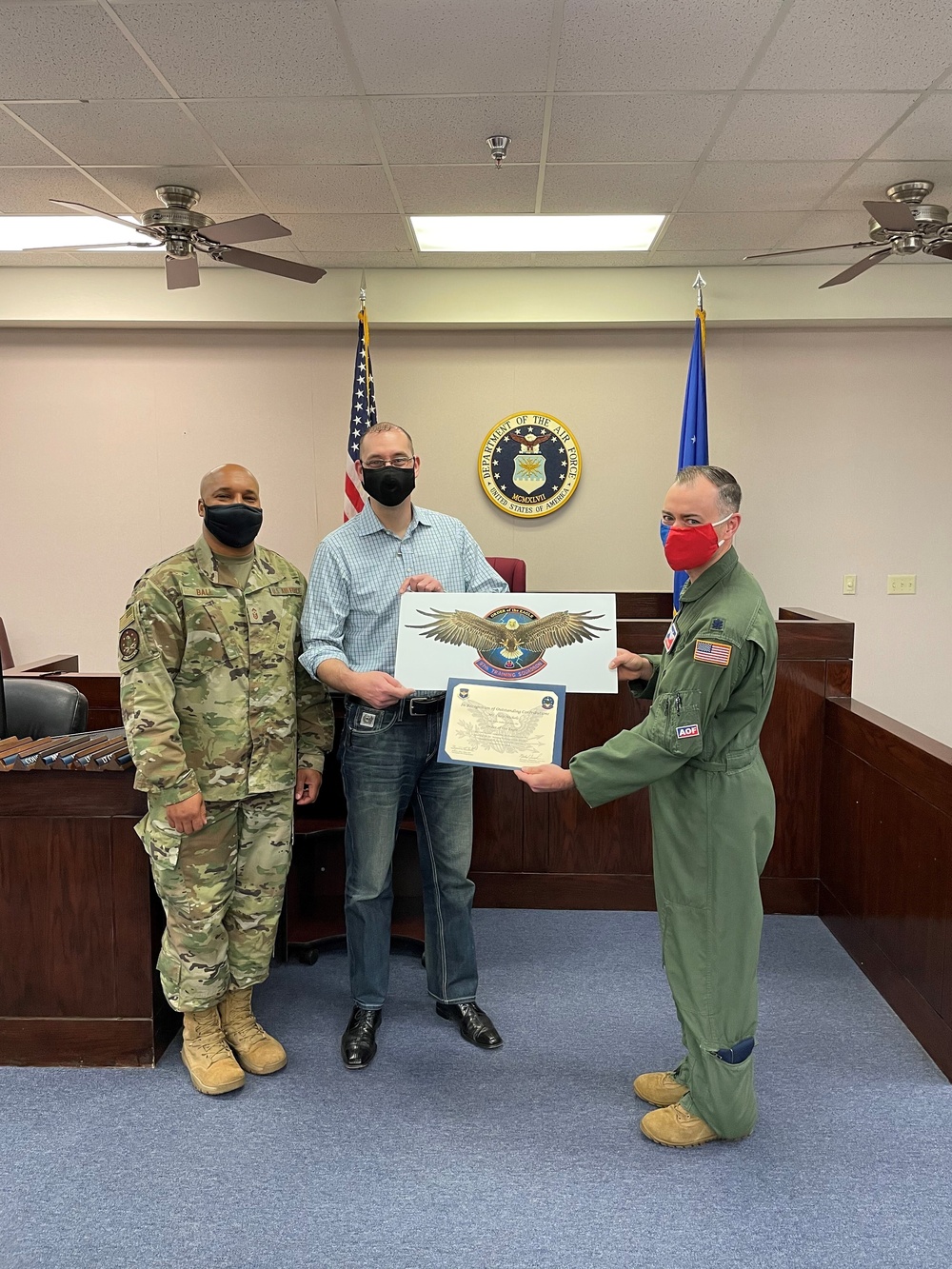 Altus Airmen inducted into 97 TRS ‘Order of the Eagle’