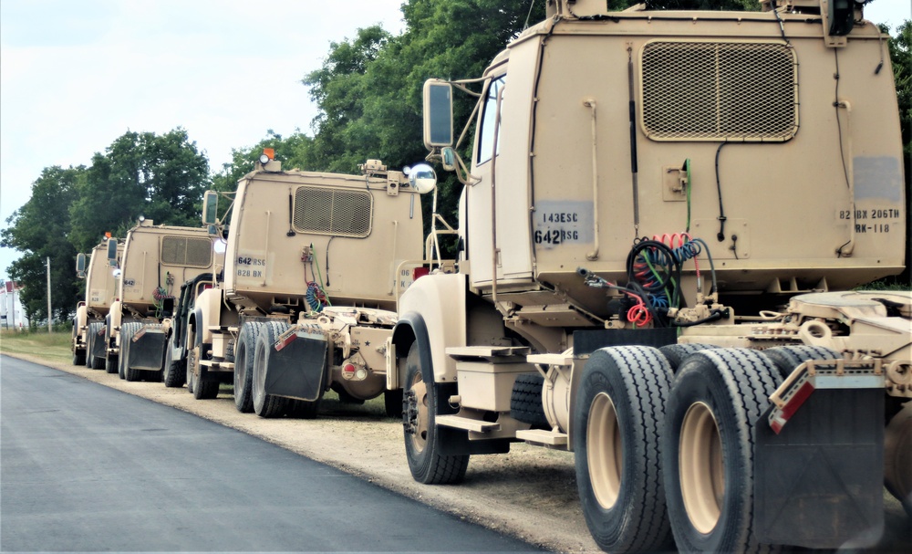 June 2021 training operations at Fort McCoy