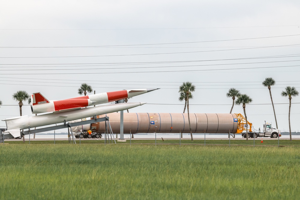 Atlas V Rocket Arrives at Cape Canaveral