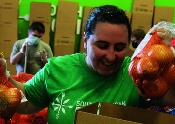 Michigan National Guard Soldiers continues to help local food banks
