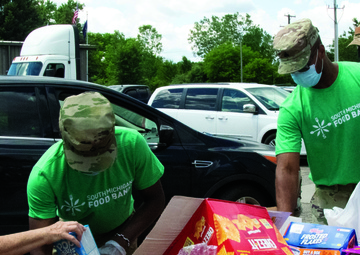 Michigan National Guard Soldiers continues to help local food banks