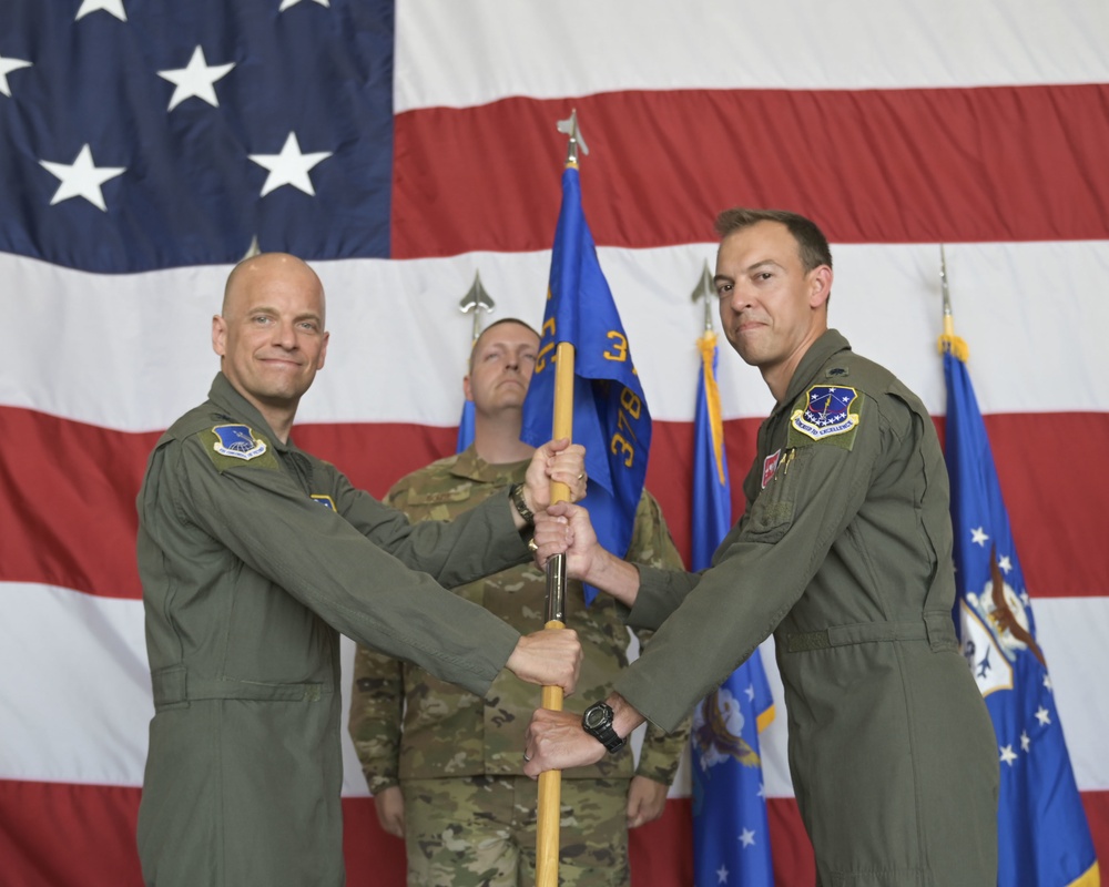 378th Fighter Squadron Change of Command