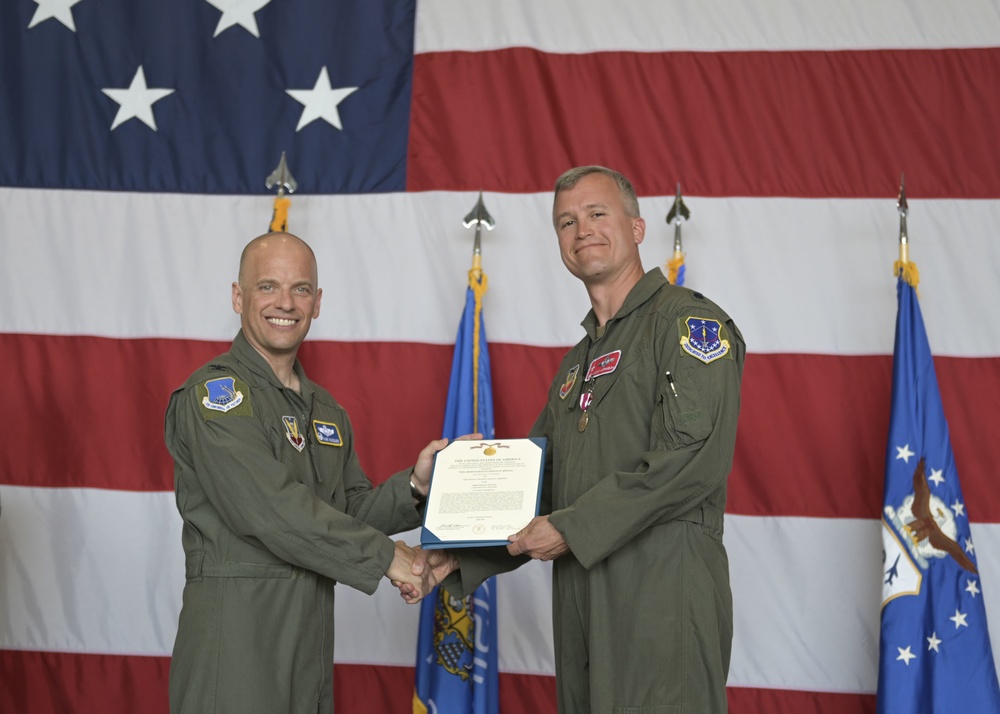 378th Fighter Squadron Change of Command