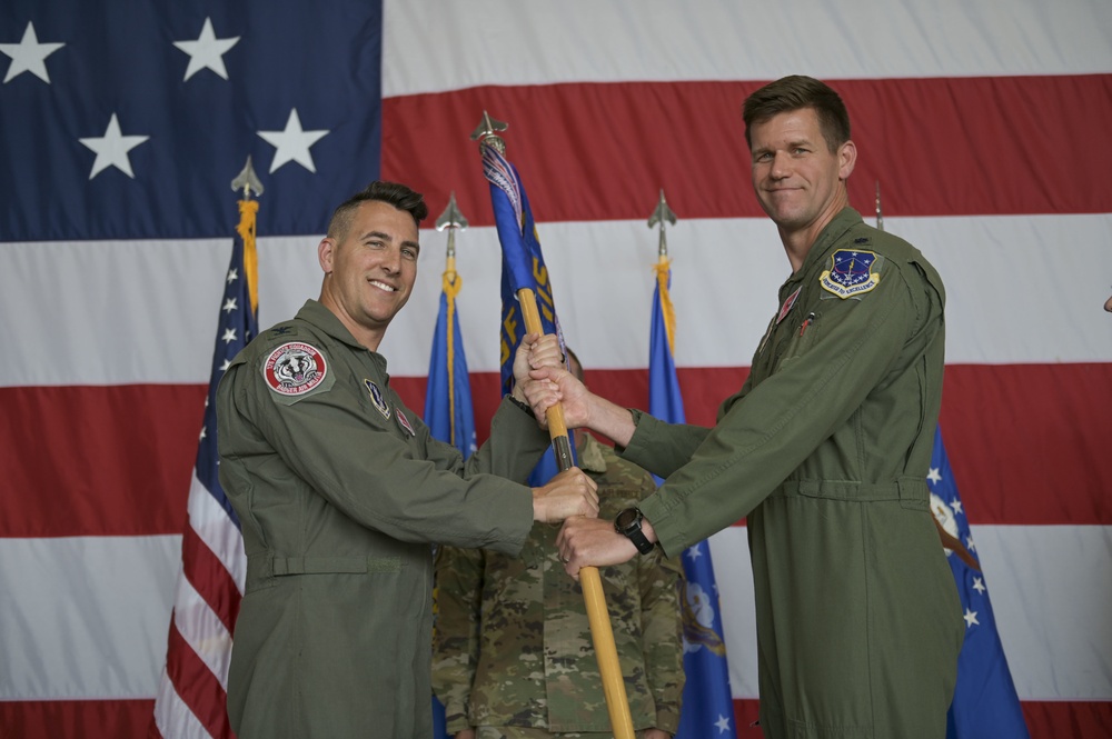 115th Operations Support Squadron change of command ceremony