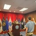 World War II veteran conduct oath of enlistment at Sacramento MEPS