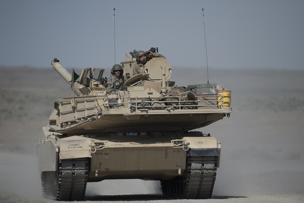 Idaho Guard Annual Training - Review in Photos; Gunnery Begins