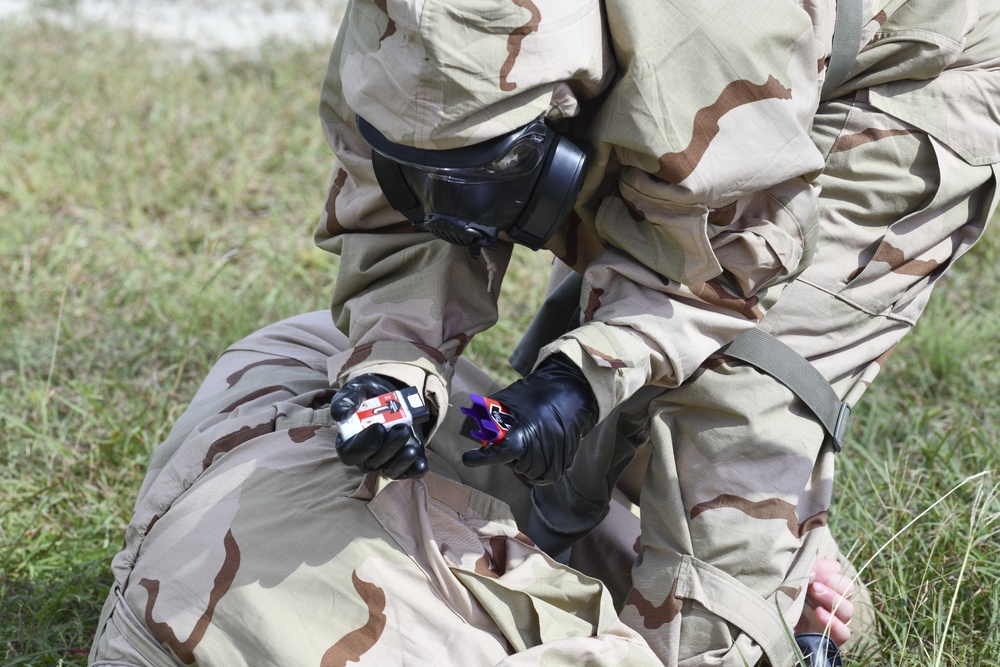 USAMTEAC Test Rapid Opioid Countermeasure System at Camp Bullis