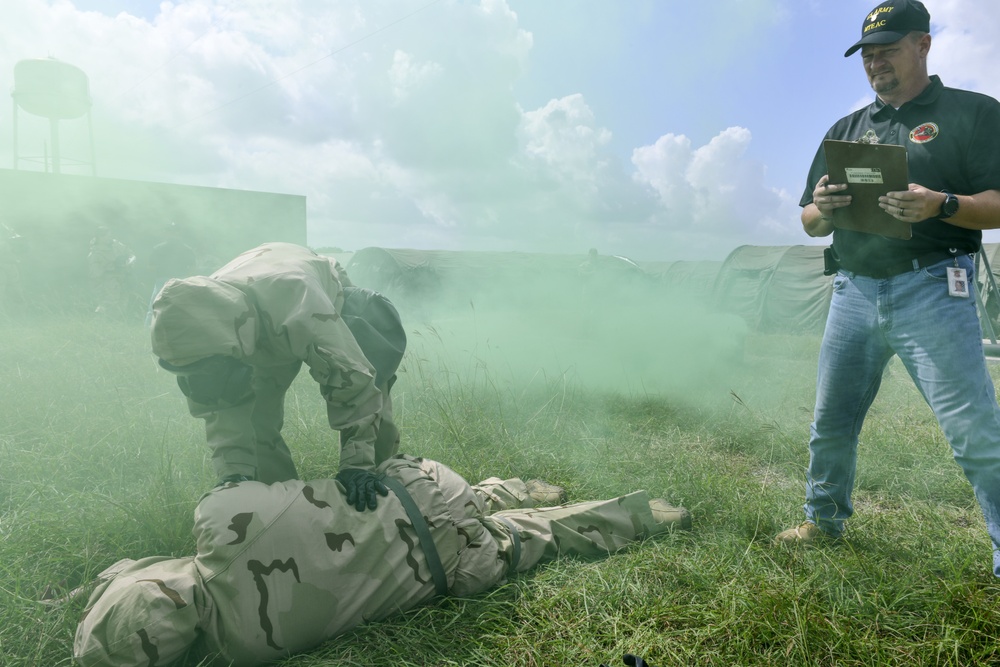 USAMTEAC Test Rapid Opioid Countermeasure System at Camp Bullis