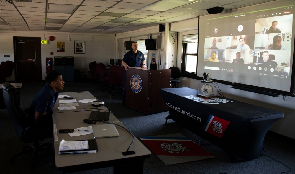 Coast Guard virtual Recruiter School