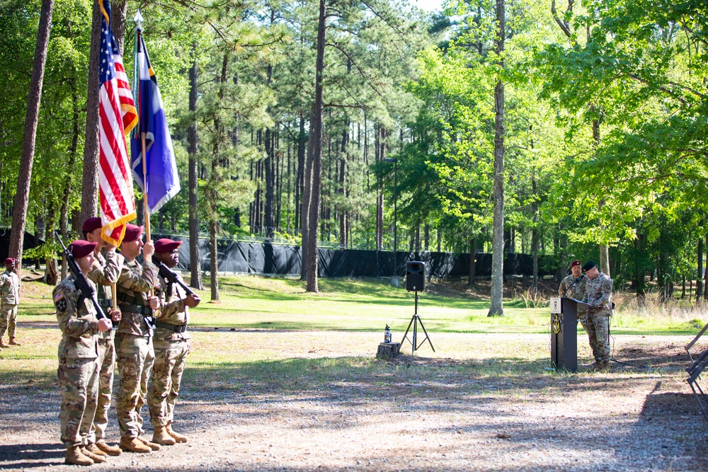 Change of Command of 3rd Battalion, 1st SWTG(A)