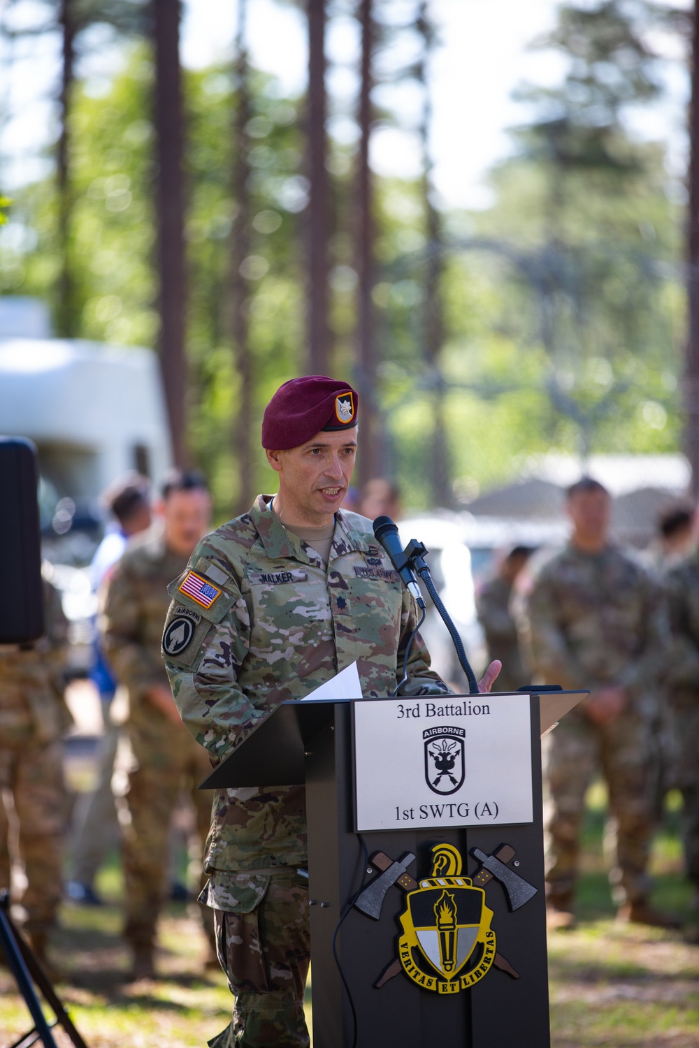 Change of Command of 3rd Battalion, 1st SWTG(A)