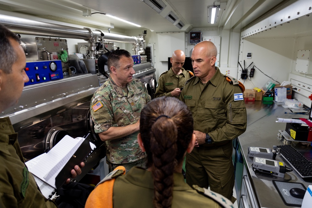 ISRAELI DEFENSE FORCE HOME  FRONT COMMAND VISITS NYNG’S 24TH CST