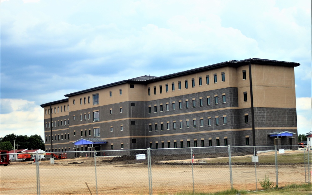 Fiscal year ‘19-funded barracks project closer to completion at Fort McCoy