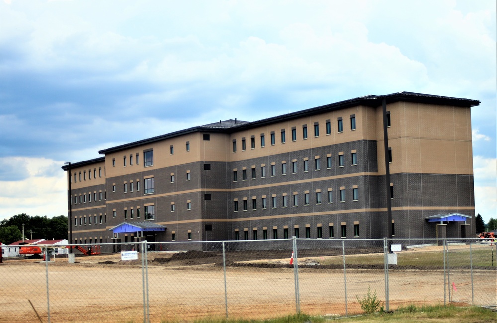 Fiscal year ‘19-funded barracks project closer to completion at Fort McCoy