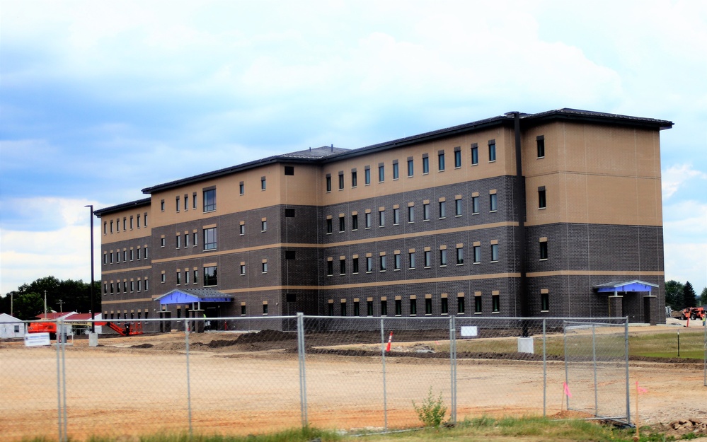 Fiscal year ‘19-funded barracks project closer to completion at Fort McCoy