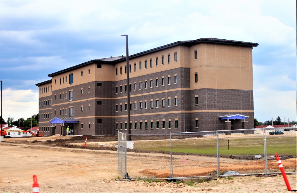 Fiscal year ‘19-funded barracks project closer to completion at Fort McCoy