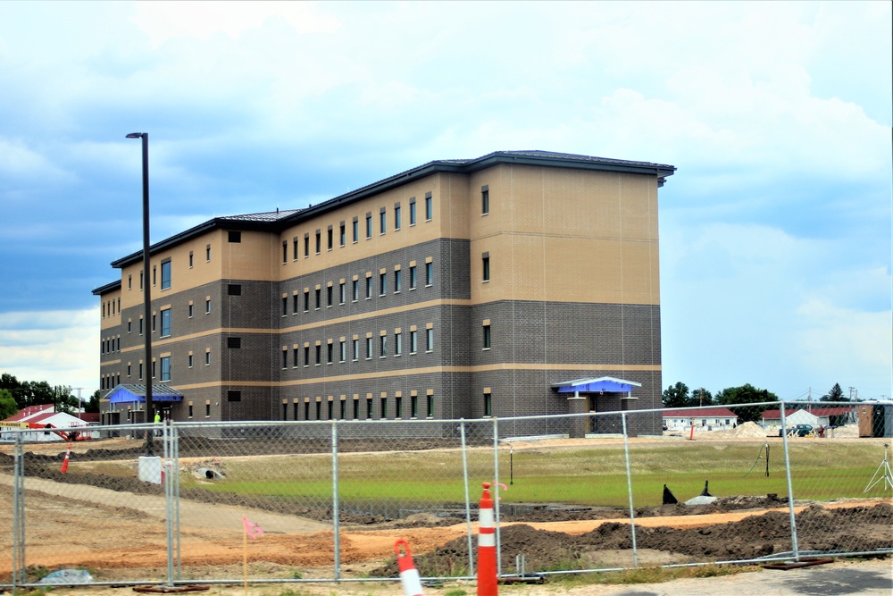 Fiscal year ‘19-funded barracks project closer to completion at Fort McCoy