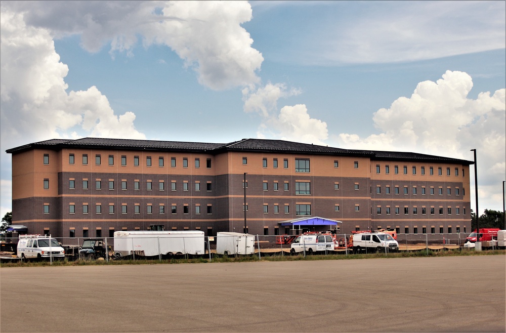 Fiscal year ‘19-funded barracks project closer to completion at Fort McCoy