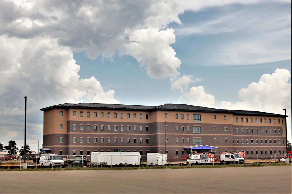 Fiscal year ‘19-funded barracks project closer to completion at Fort McCoy