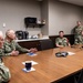 210628-N-TE695-0002 NEWPORT, R.I. (June 28, 2021) Navy Surgeon General and Navy Medicine FORCM speak to OTCN staff members