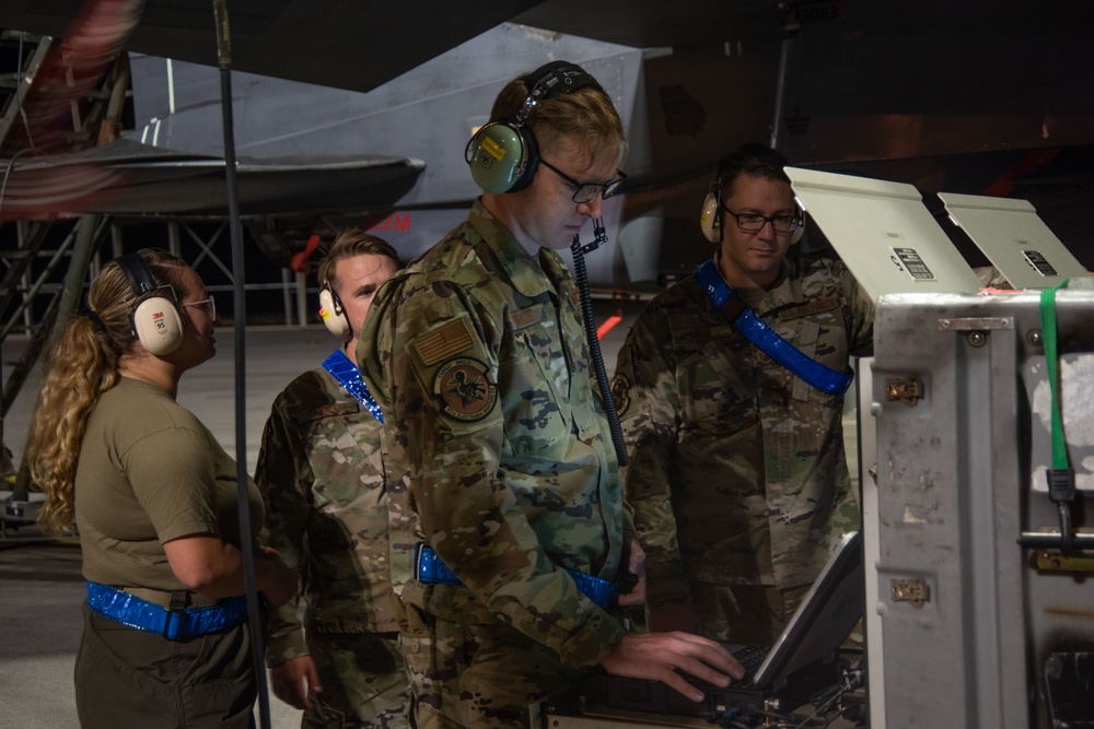 Combat Shield enters Mountain Home AFB
