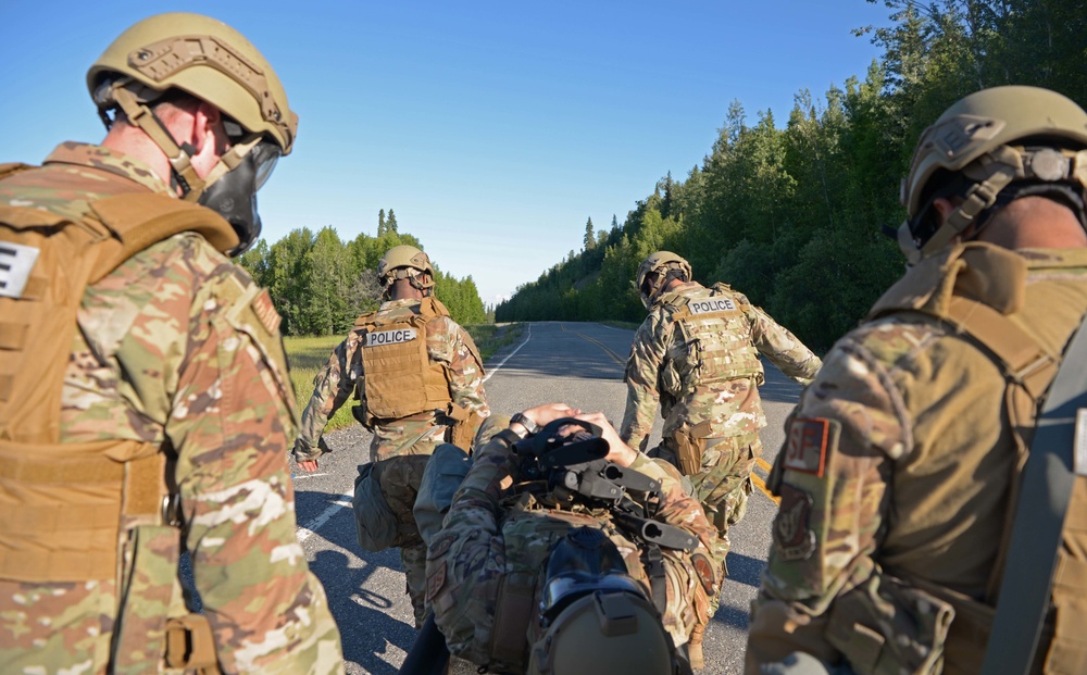 354th SFS Airmen tryout for Eielson SWAT team
