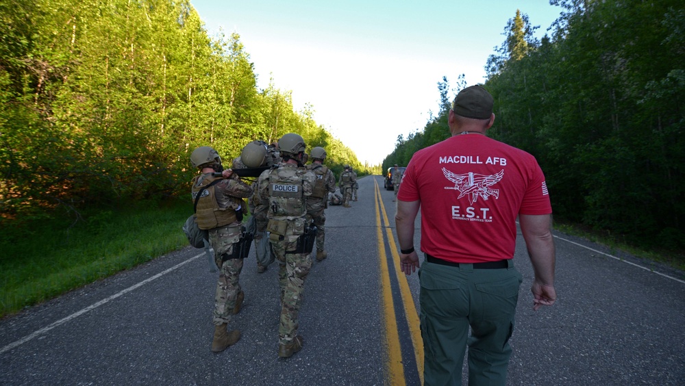 354th SFS Airmen tryout for Eielson SWAT team