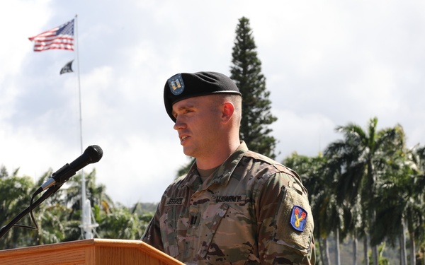 Celebrating Centennial and Change of Command of 196th Infantry Brigade